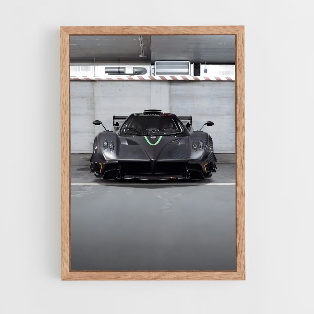Poster Zonda r impressionnant – affiche Pagani (vue 4)
